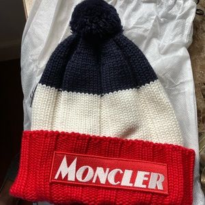 Moncler hat. Brand new with tags